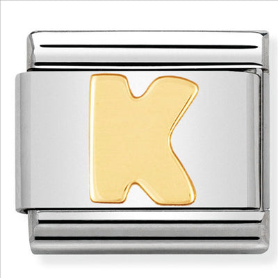 Nomination | Letter "K" in 18K Gold