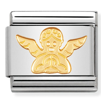 Nomination | Link | Charm Bracelet | 18k Yellow Gold | Stainless Steel | Religious