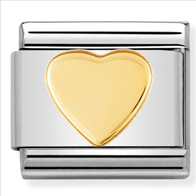 Nomination | Link | Charm Bracelet | 18k Yellow Gold | Love