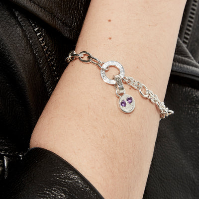 Stolen Girlfriend Club | New Crush | Sterling | Amethyst | Charm