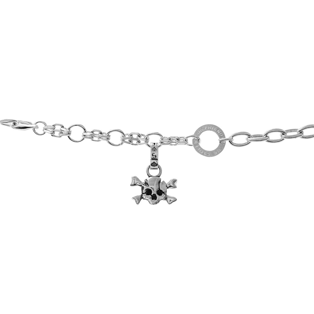 Stolen Girlfriend Club | Jolly Roger Skull | Silver | Charm