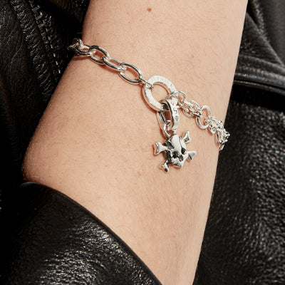 Stolen Girlfriend Club | Jolly Roger Skull | Silver | Charm
