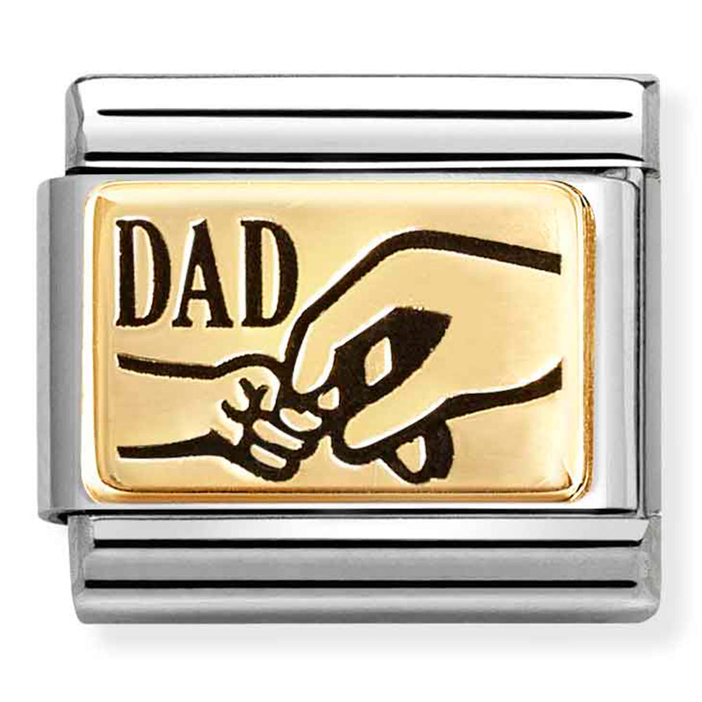 Nomination | Dad Hand in 18K Gold