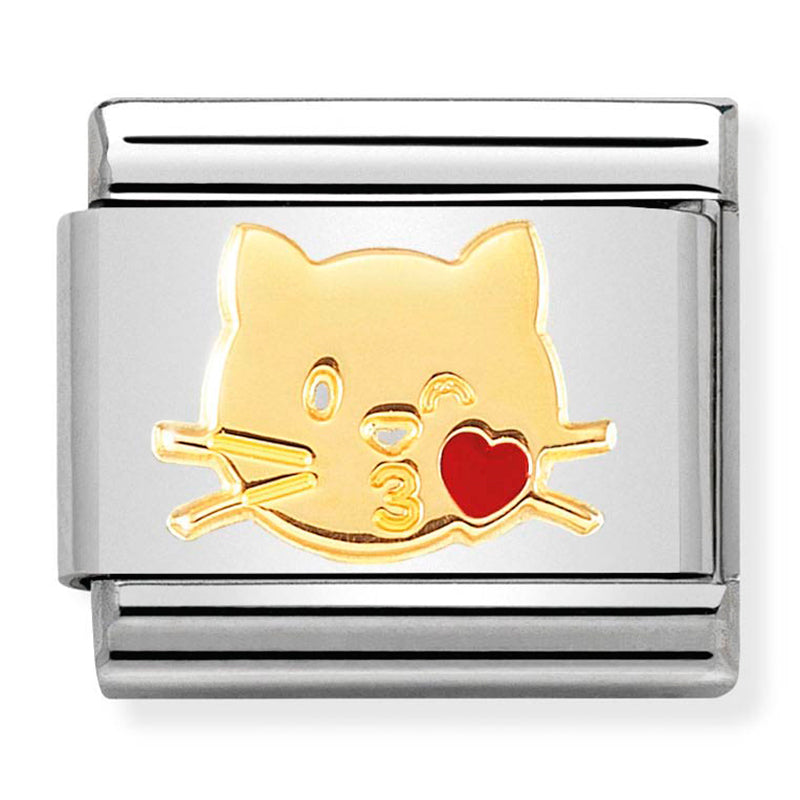 Nomination | Cat Kiss in 18K Gold