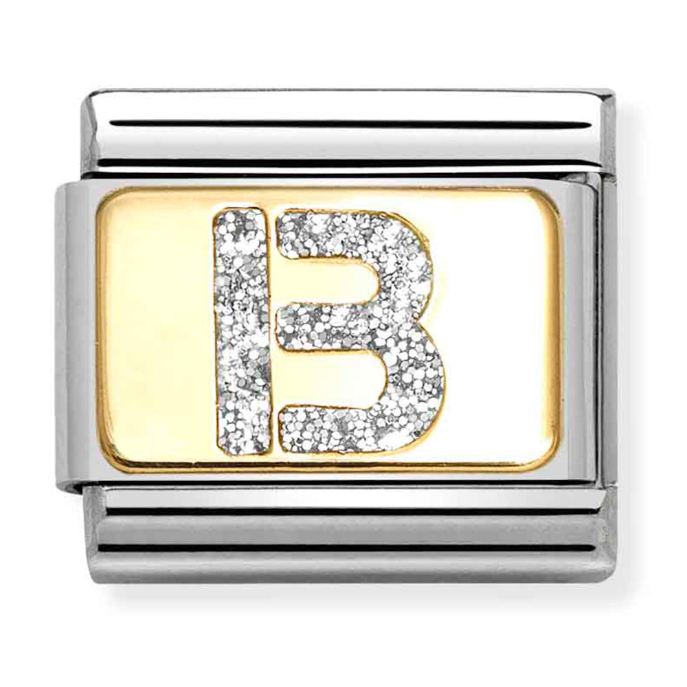 Nomination | Glittler Letter 'B' in 18K Gold