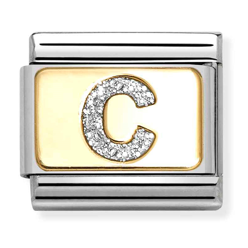 Nomination | Glittler Letter 'C' in 18K Gold