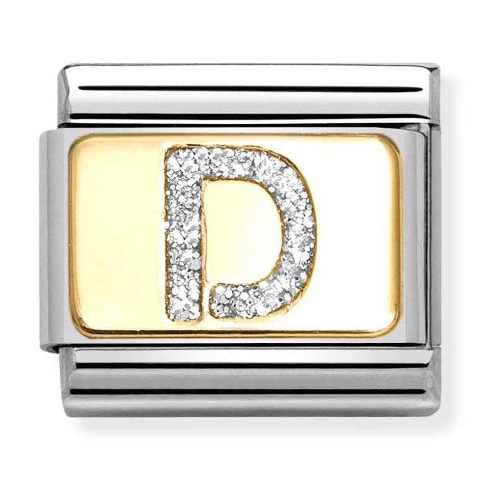 Nomination | Glittler Letter 'D' in 18K Gold