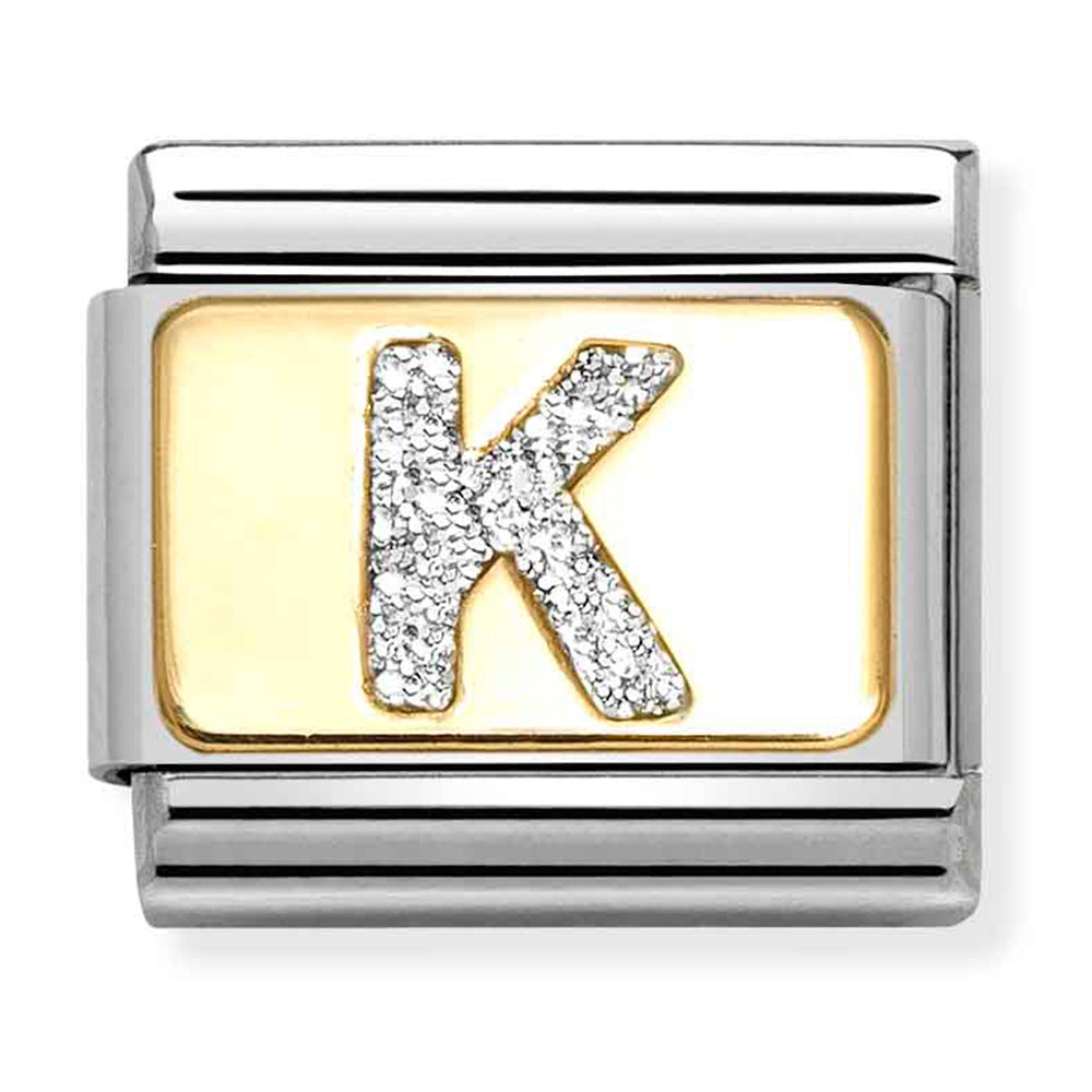 Nomination | Glittler Letter 'K' in 18K Gold
