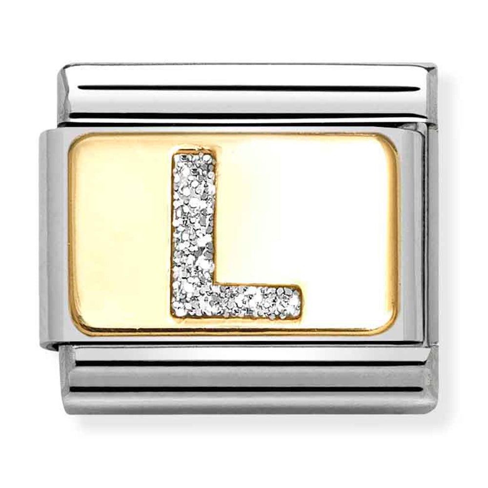 Nomination | Glittler Letter 'L' in 18K Gold