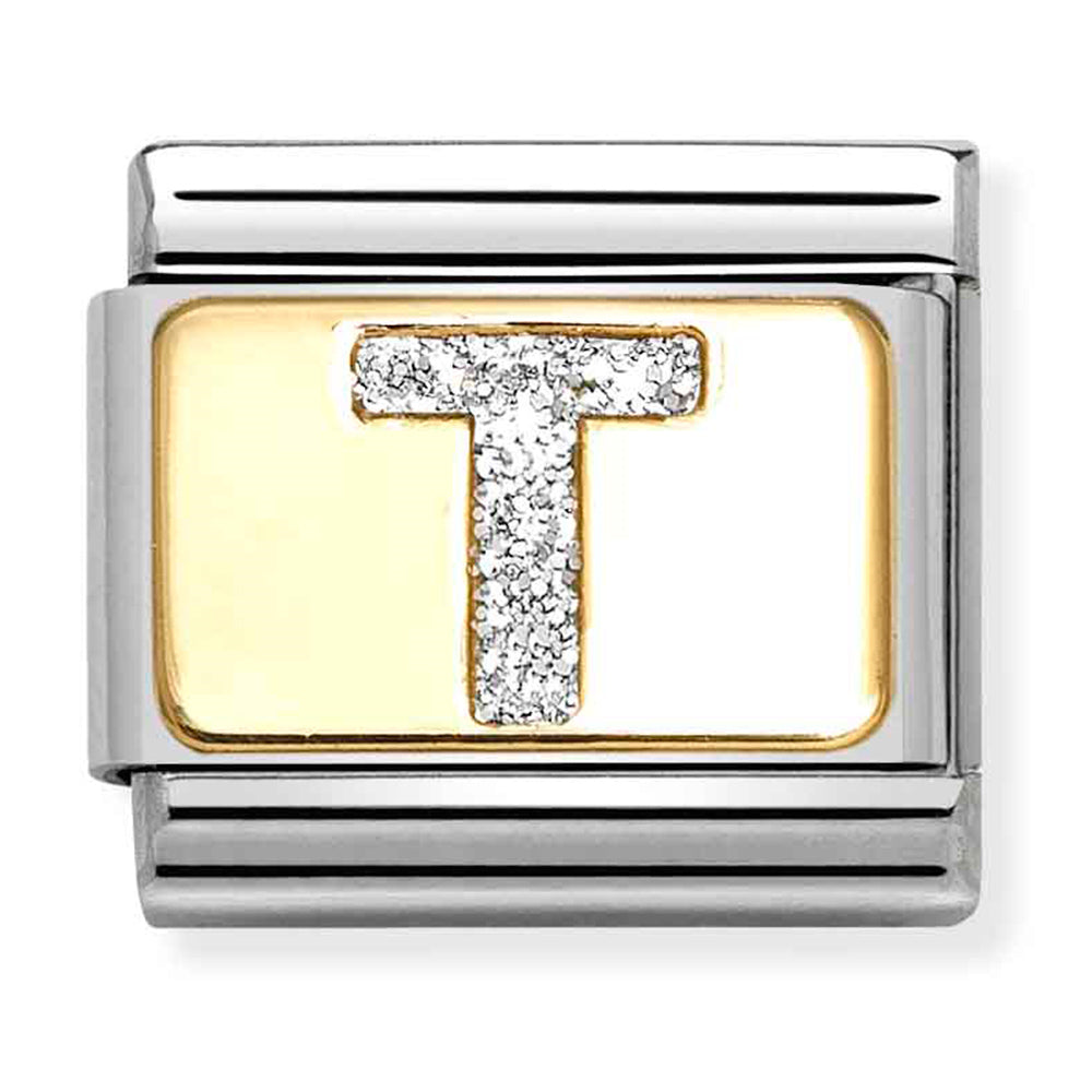 Nomination | Glittler Letter 'T' in 18K Gold