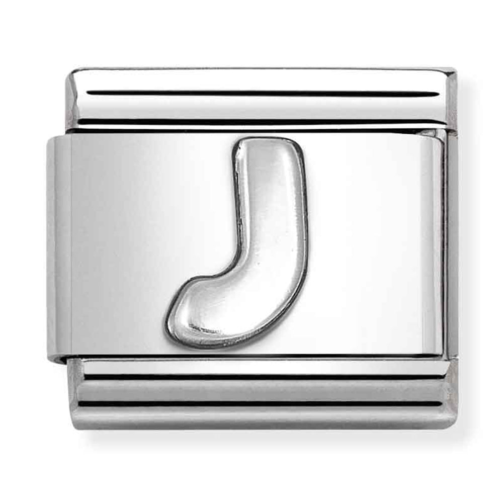 Nomination | Letter 'J' in Silver