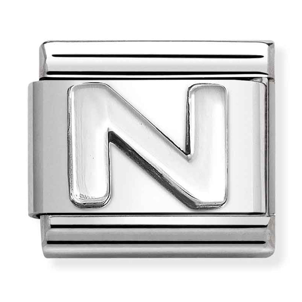Nomination | Letter 'N' in Silver