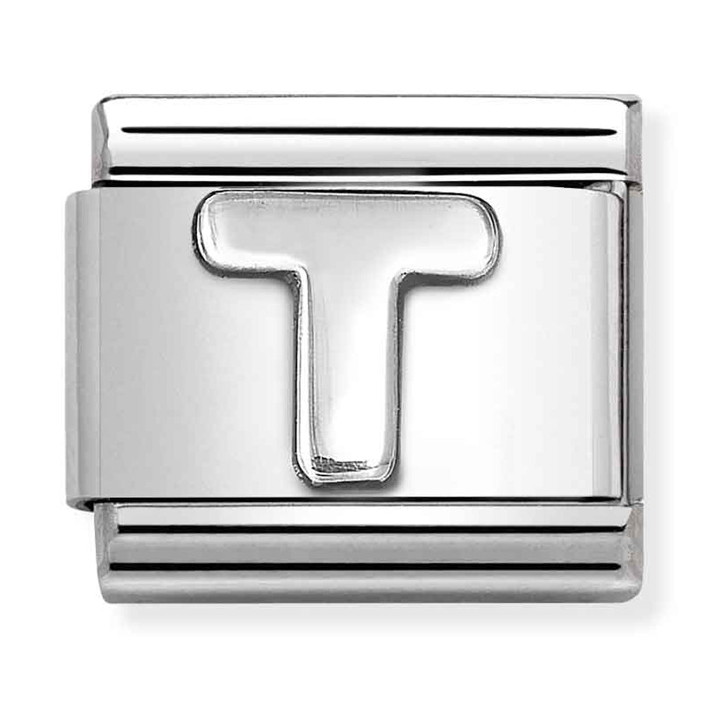 Nomination | Letter 'T' in Silver