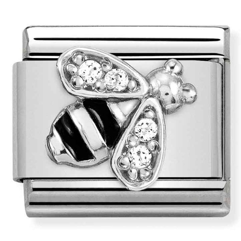 Nomination | Bee with Cubic Ziconia in Silver