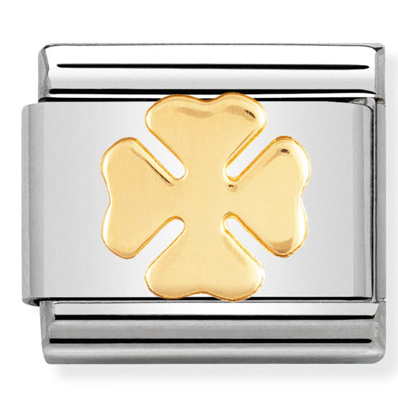Nomination | Link | Charm Bracelet | 18k Yellow Gold | Luck
