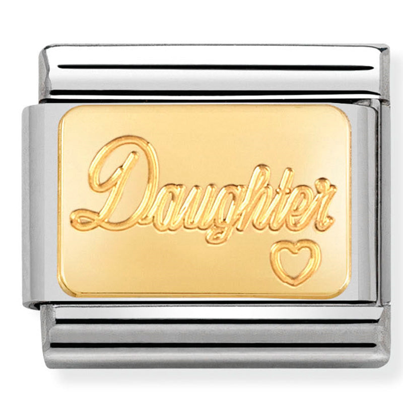 Nomination | Link | Charm Bracelet | 18k Yellow Gold | Family