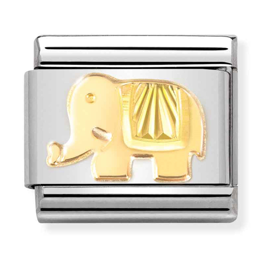 Nomination | Link | Charm Bracelet | 18k Yellow Gold | Animal