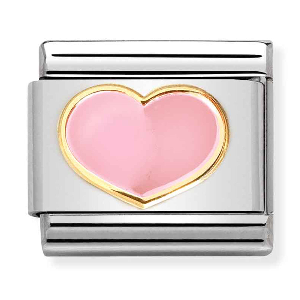 Nomination | Link | Charm Bracelet | 18k Yellow Gold | Enamel