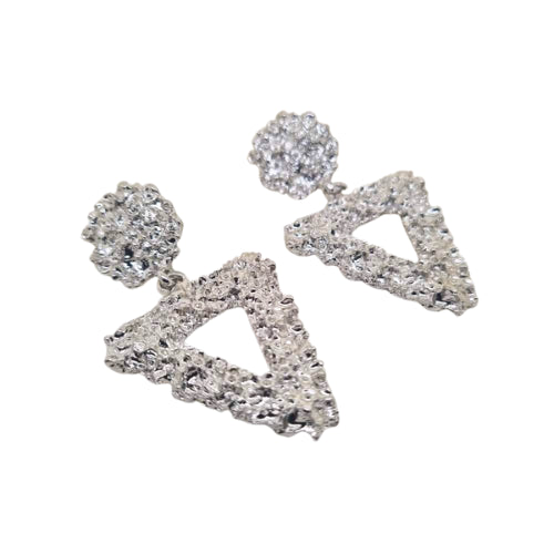 Aurora ‘Amelia’ Silver Fashion Earrings