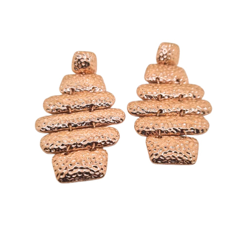 Aurora 'Ava’ Rose Gold Fashion Earrings