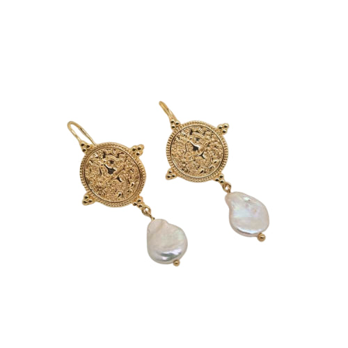 Aurora 'Bella’ Pearl Fashion Earrings