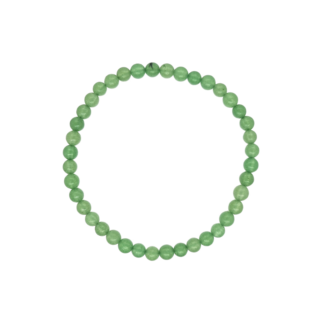 Luna 'Mab' 4mm Stretch Bracelet | Adventurine | 17cm