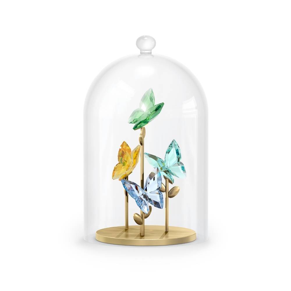 Swarovsk Jungle Beats Butterfly Bell Jar