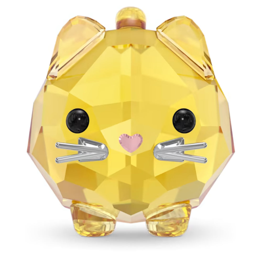 Swarovski Chubby Yellow Cat