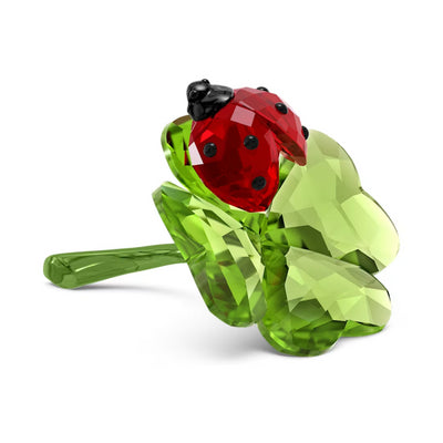 Swarovski Idyllia Ladybug and Clover