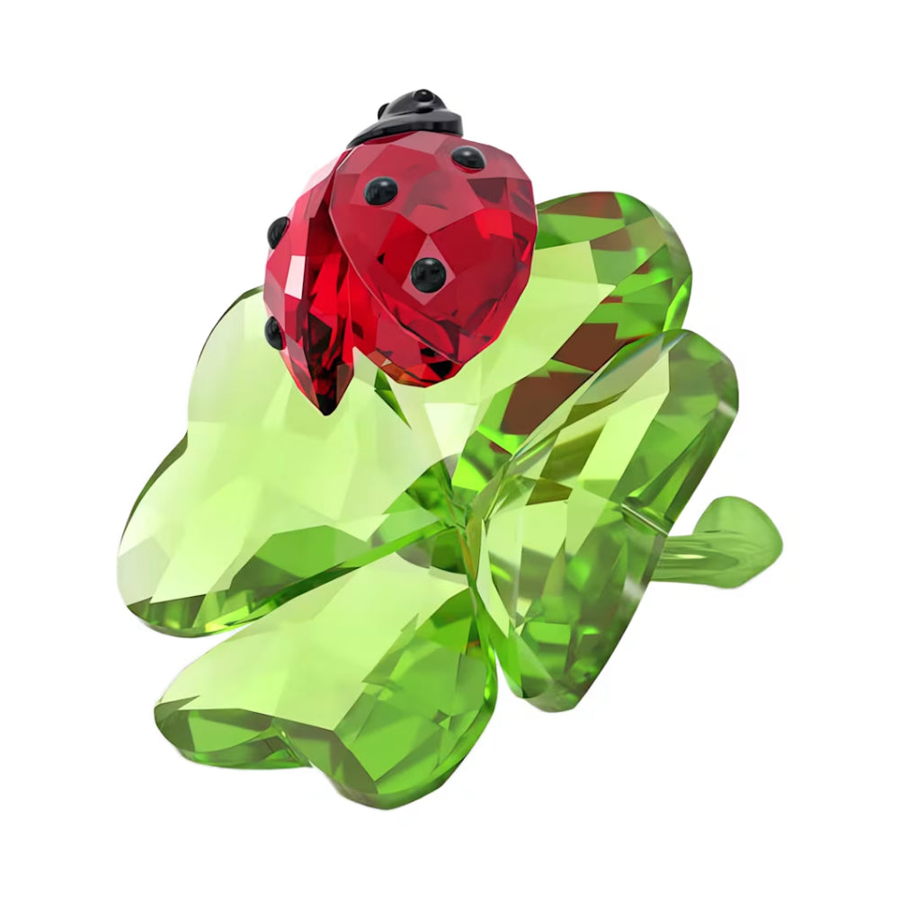 Swarovski Idyllia Ladybug and Clover