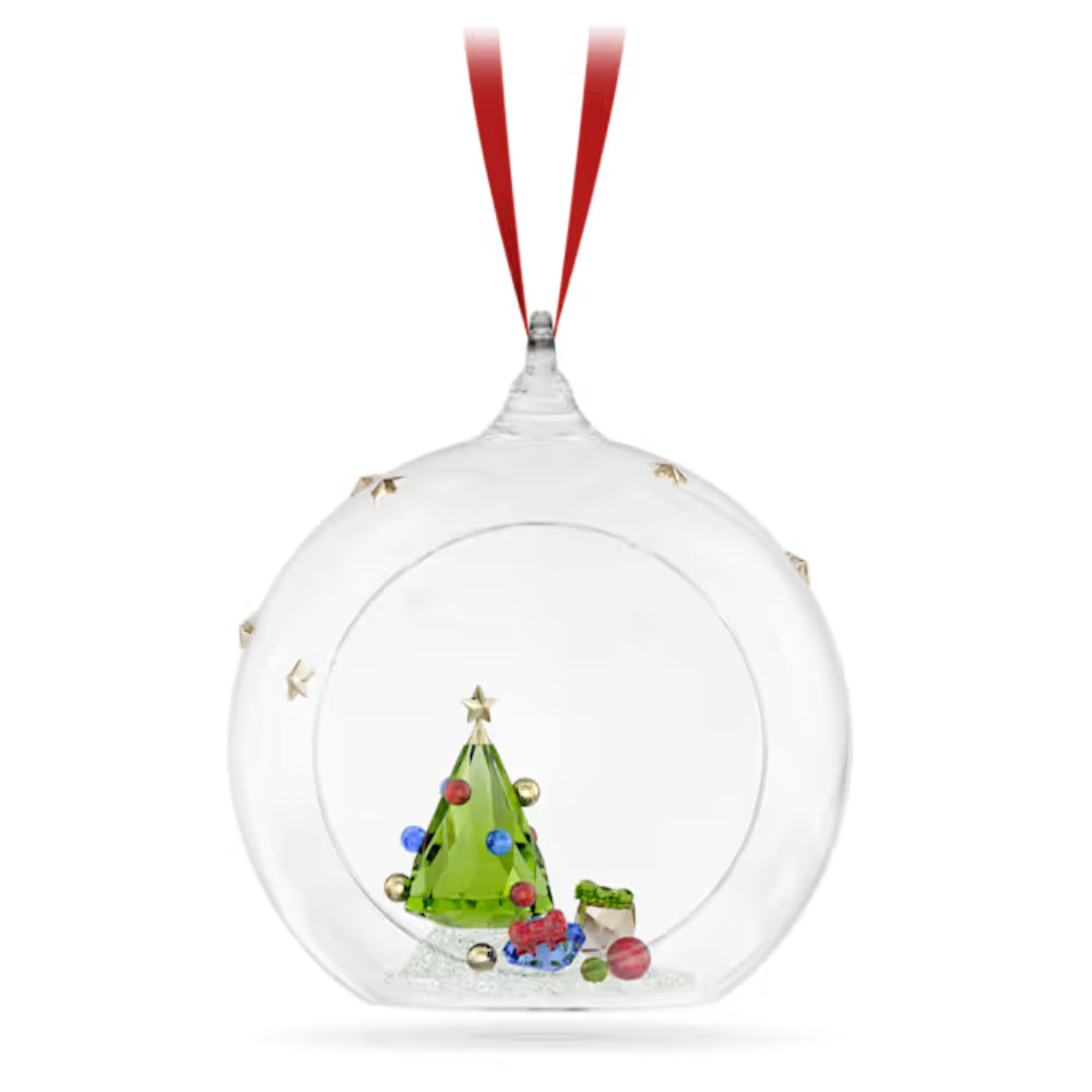 Swarovski Holiday Cheers Tree and Gifts Ball Ornament