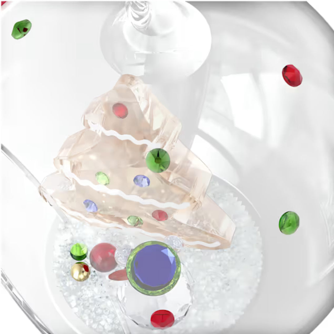 Swarovski Holiday Cheers Tree and Snowman Ball Ornament