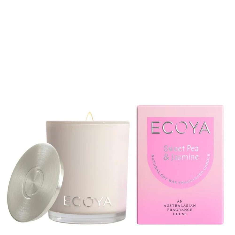 ECOYA Sweet Pea & Jasmine Mini Madison Candle