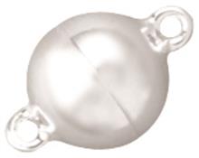Sterling Silver Magnetic Ball Clasp