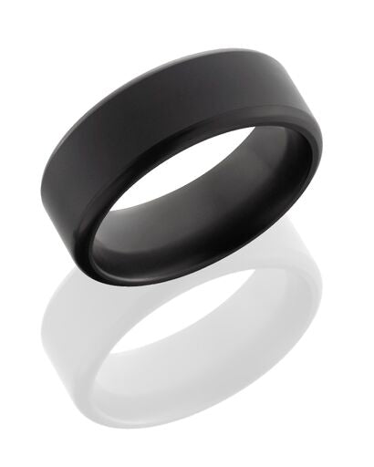 SAMPLE ONLY - ENQUIRE TO ORDER Elysium Ares Beveled Matte Ring Size 8.5 (Q1/2)