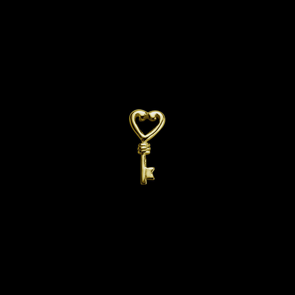 Stow 9ct Yellow Gold Key Charm