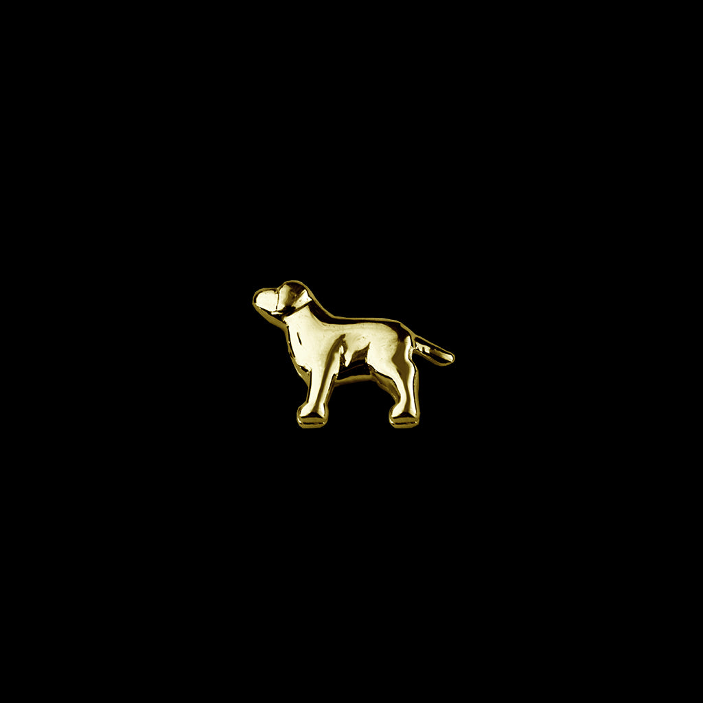 Stow 9ct Yellow Gold Dog Charm