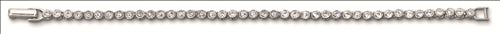 Swarovski Rhodium Emily Bracelet