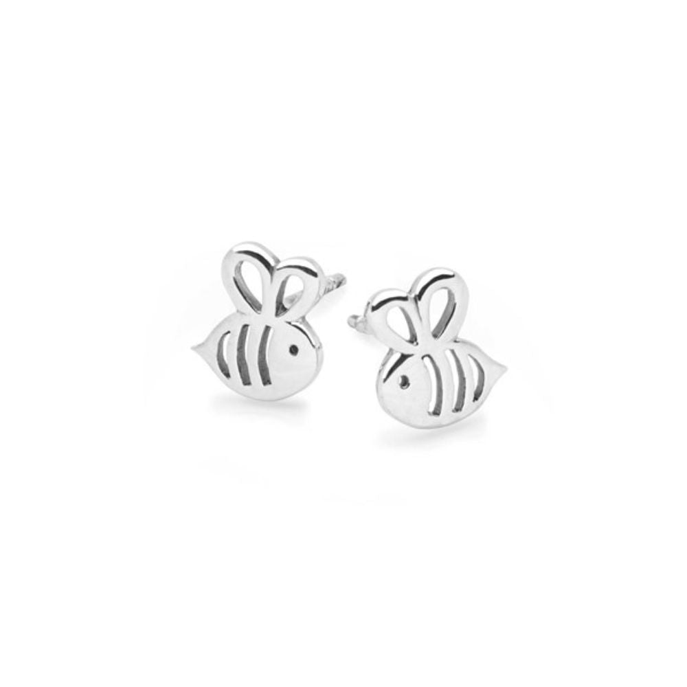 Charlie & Rose "Bee" Stud Earrings | Silver