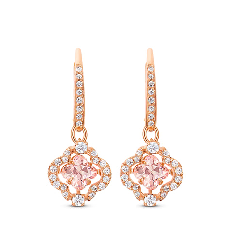 Swarovski Sparkling Clover Dance Earrings