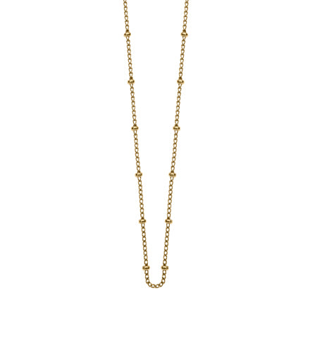 Kirstin Ash Bespoke Ball Chain (16-18") in Gold Vermeil