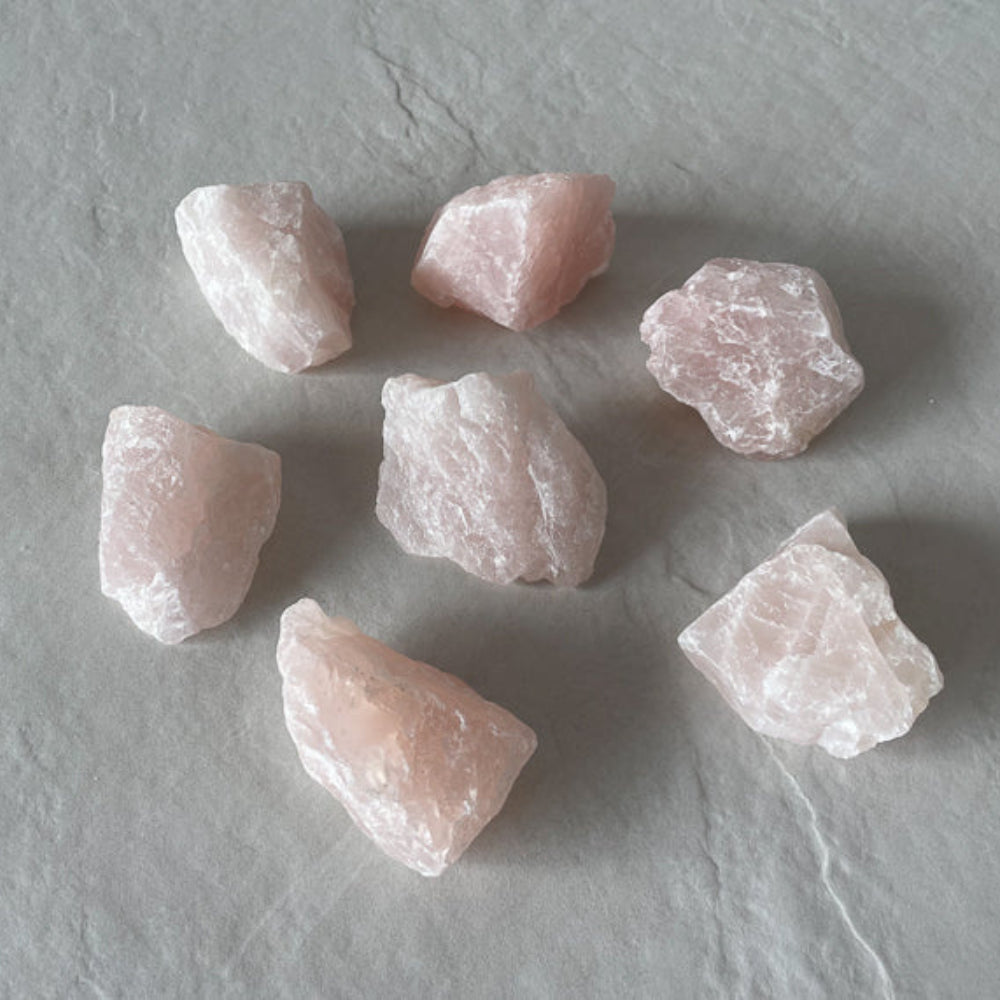Opal & Sage - Rose Quartz (Love) Raw Boxed Crystal