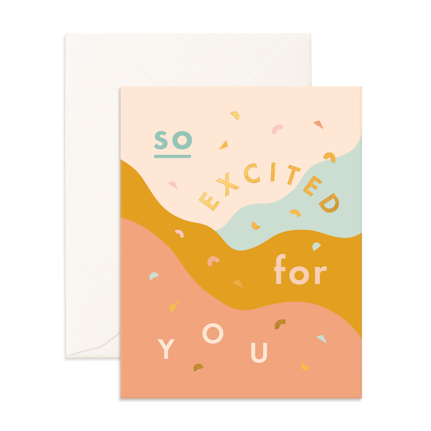 'So Excited for You' Greeting Card